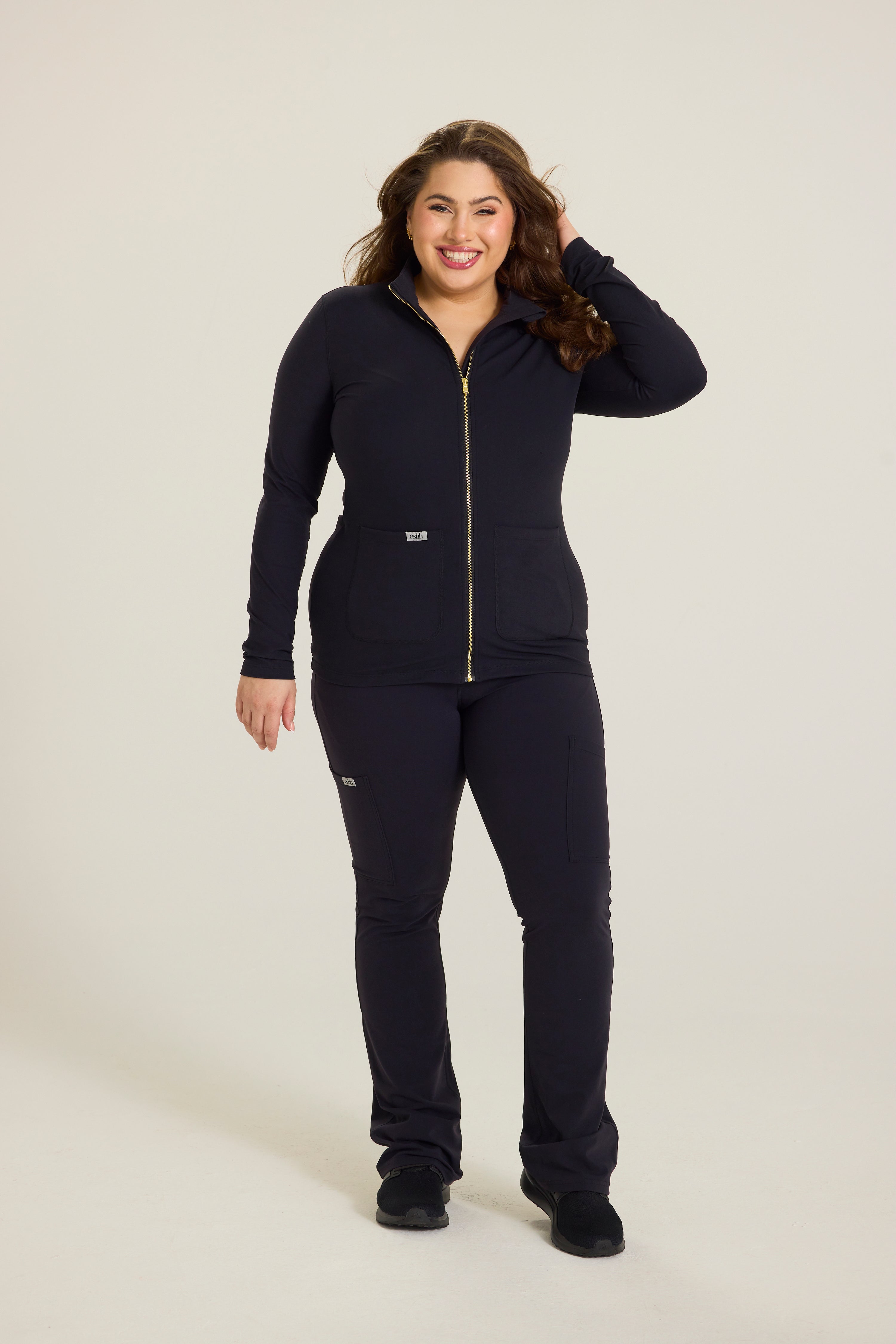 Contour Yoga Scrub Jacket
