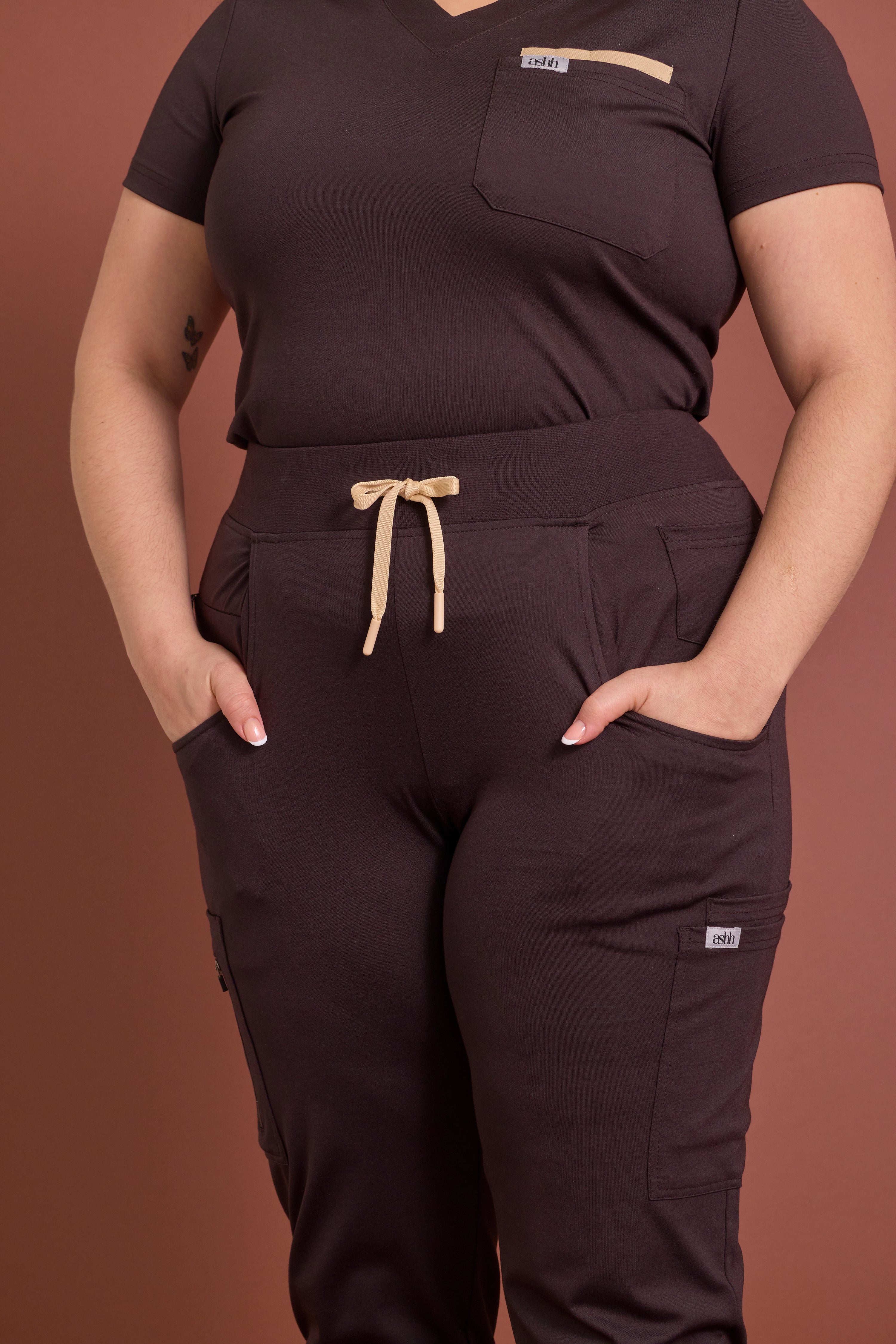 Aneesa Fit Scrub Jogger
