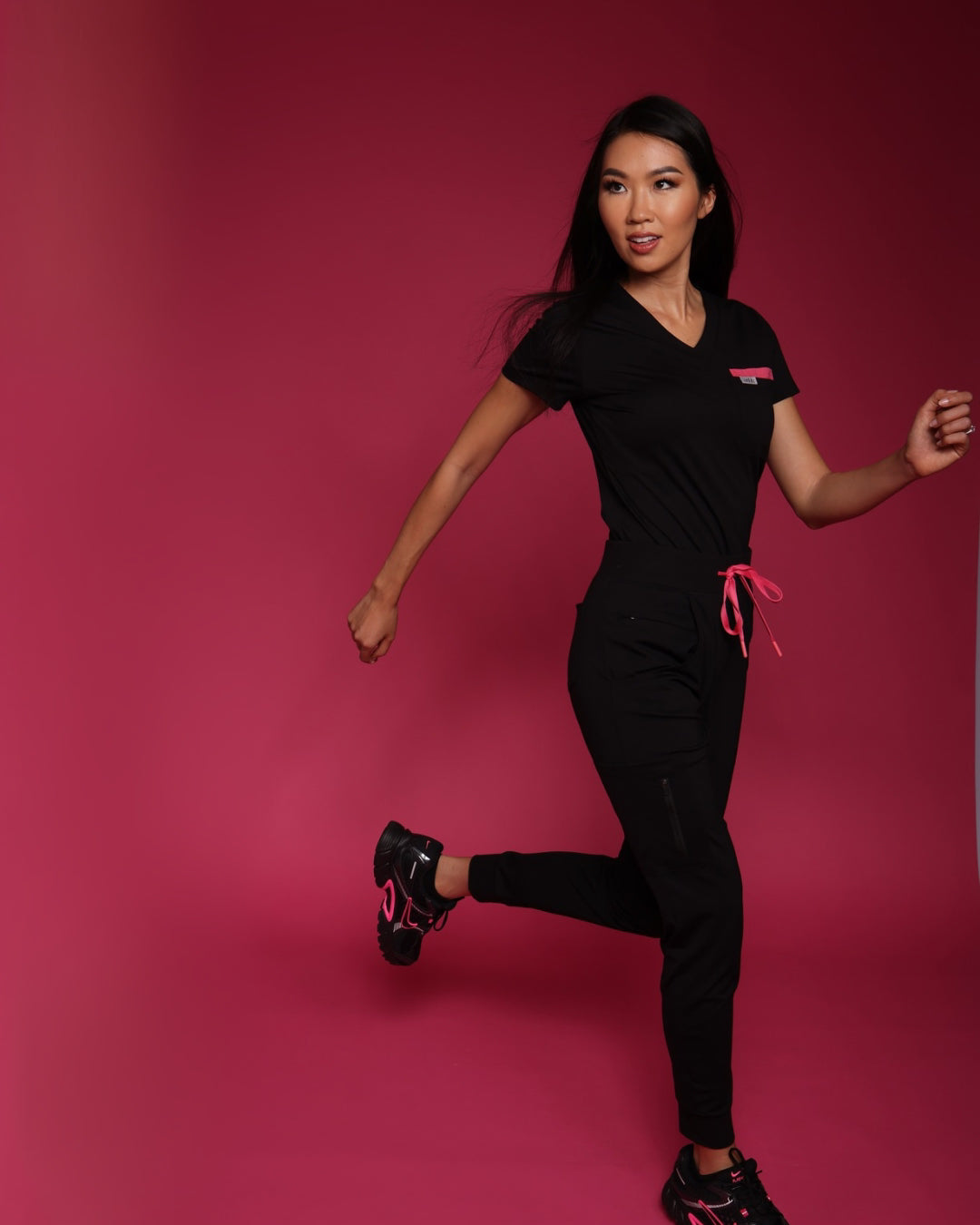 Aneesa Classic V-neck Scrub Top- Extended Colors