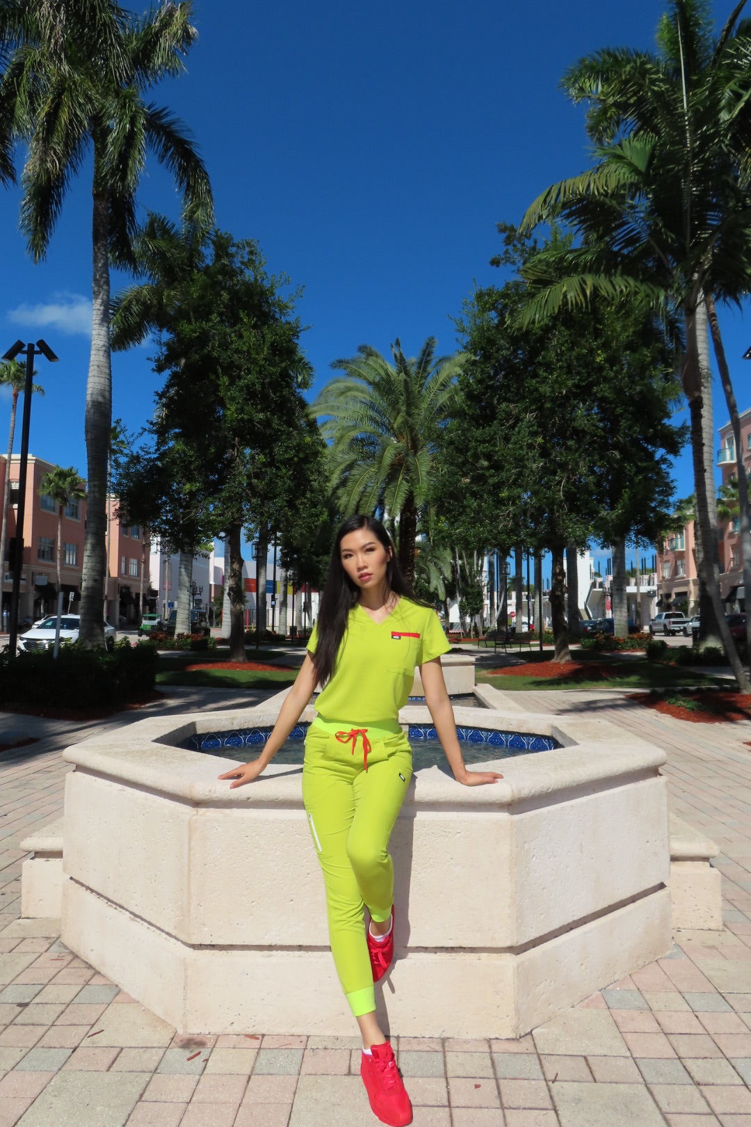 Strawberry Matcha™ Limited Edition Scrub Jogger Pant