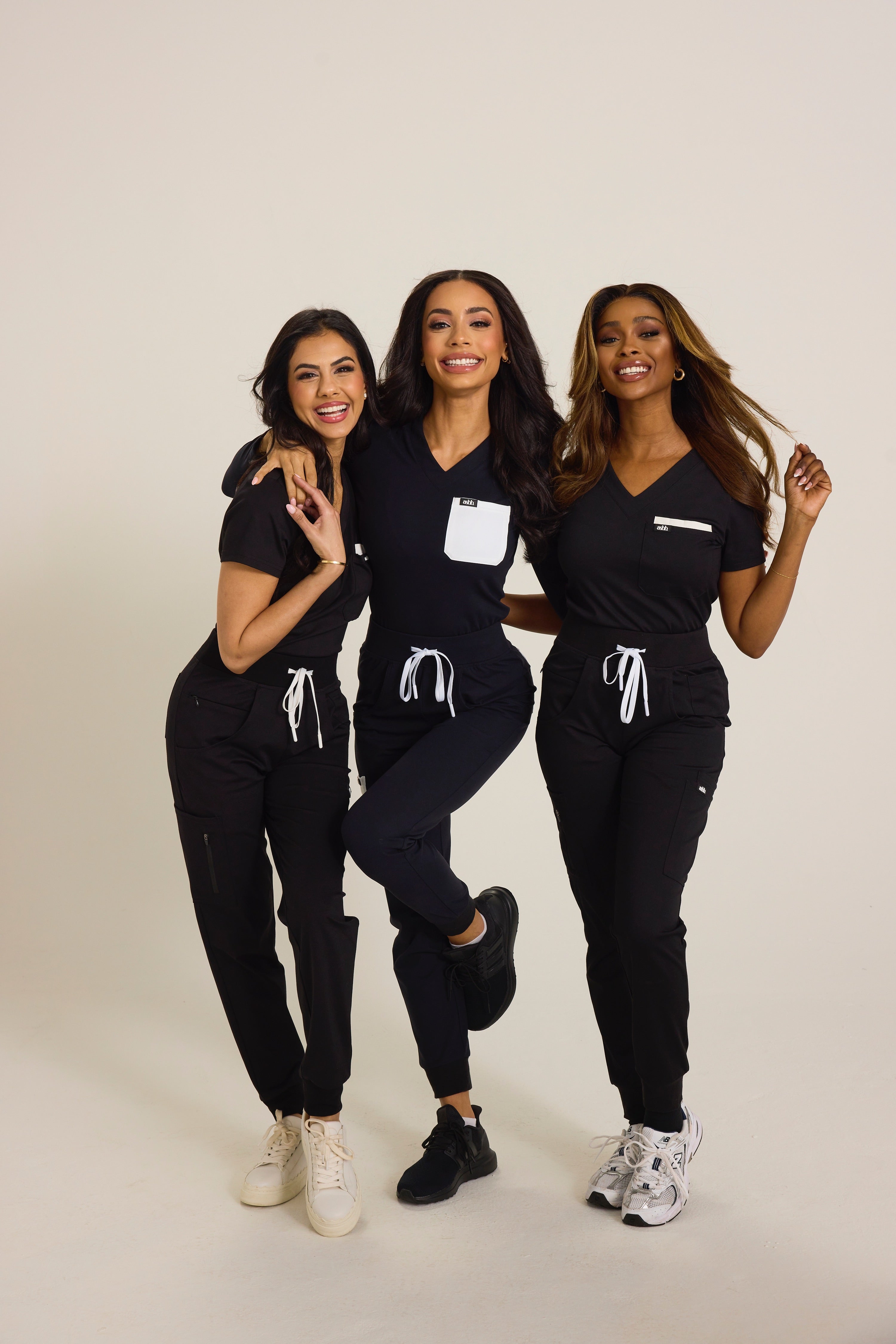 Aneesa Classic V-neck Scrub Top- Extended Colors