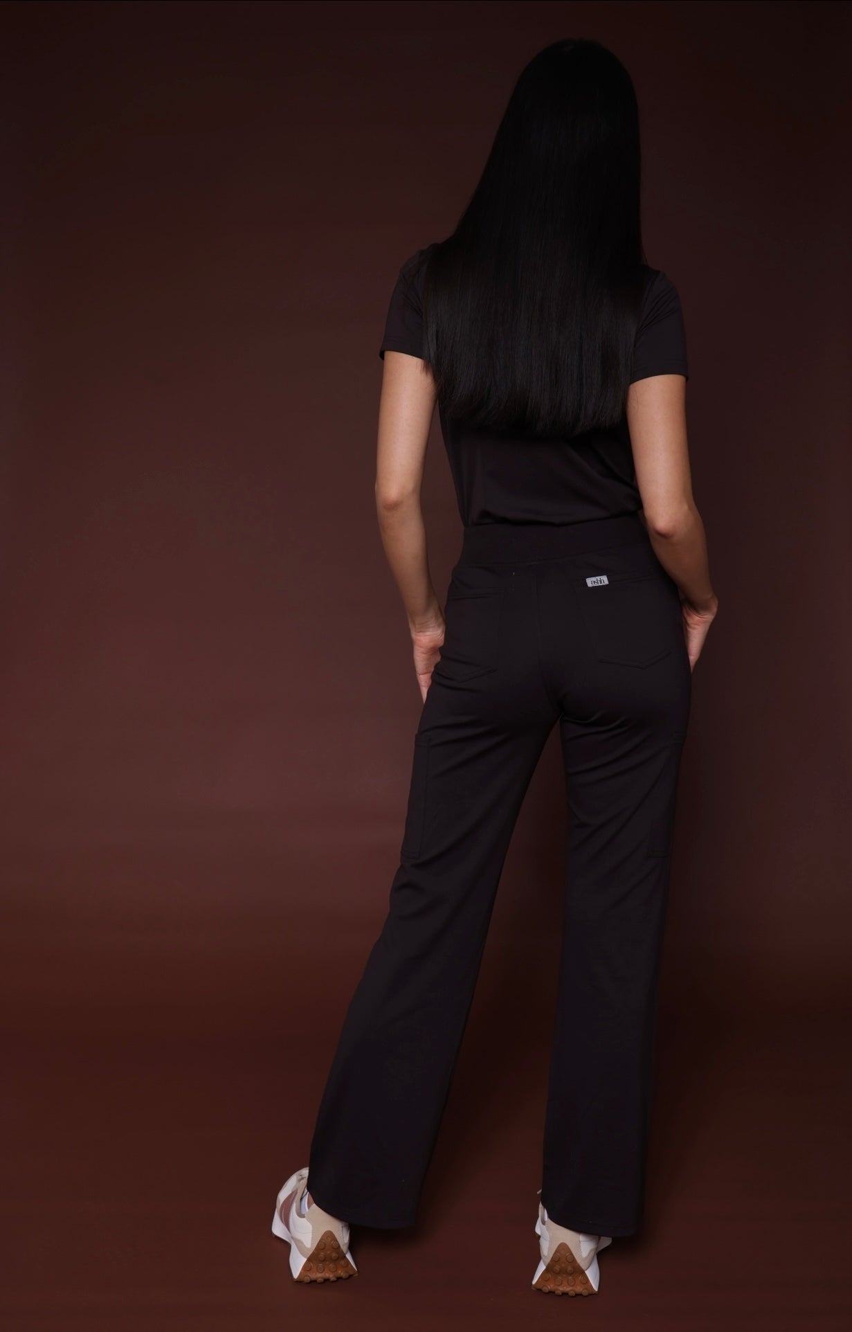 Elizabeth Wide-Leg Scrub Pants