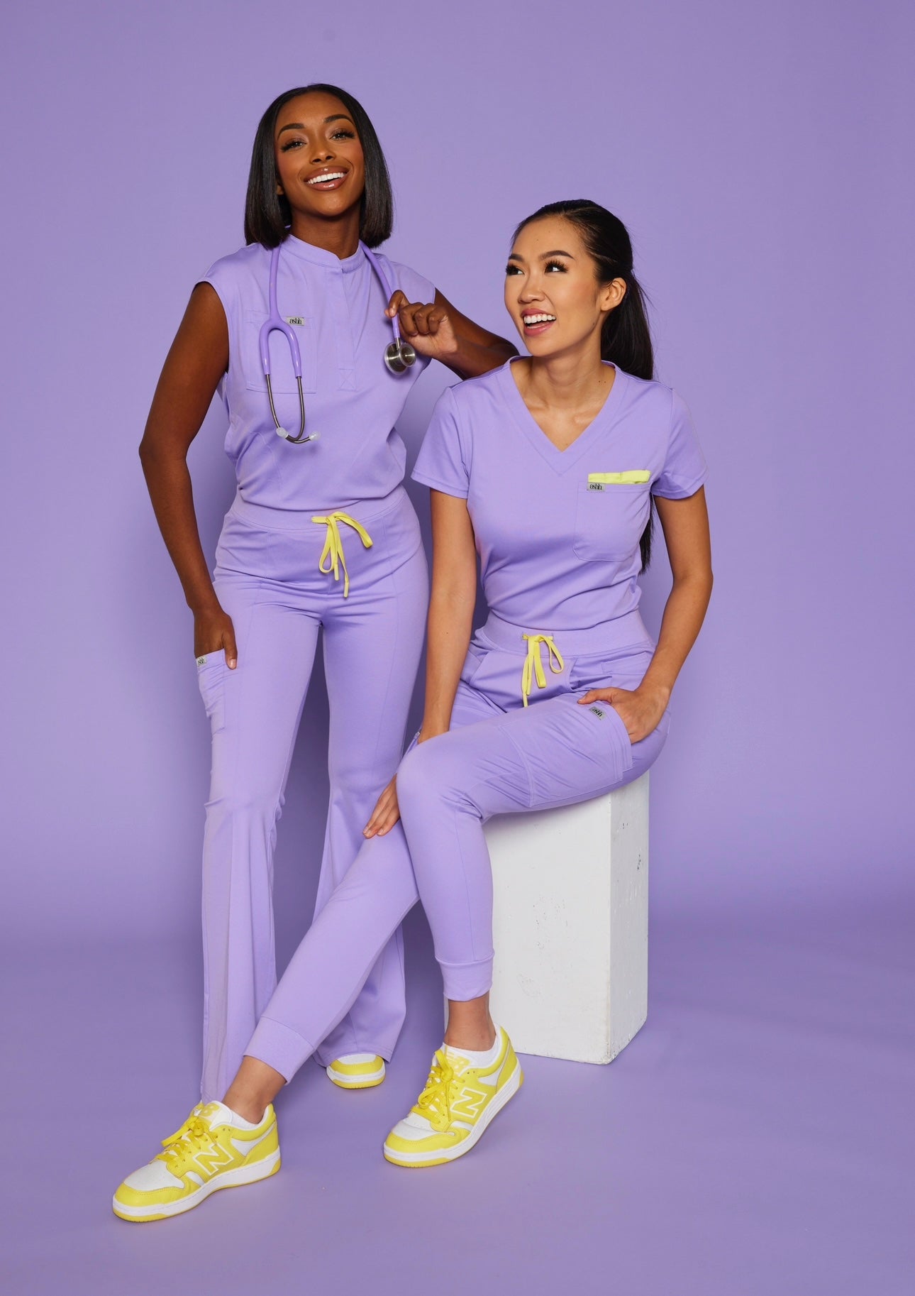 Emma Oversize Scrub Top
