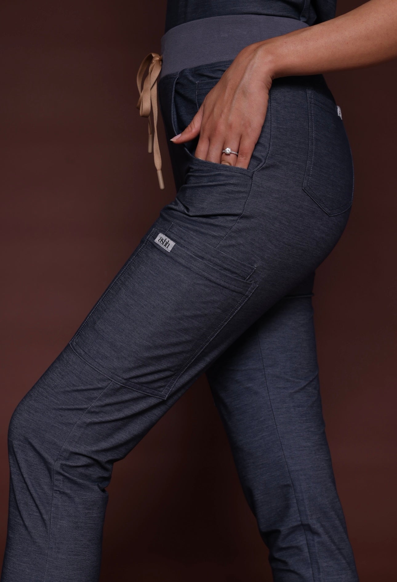 Limited Edition: Denim Fit Scrub Jogger