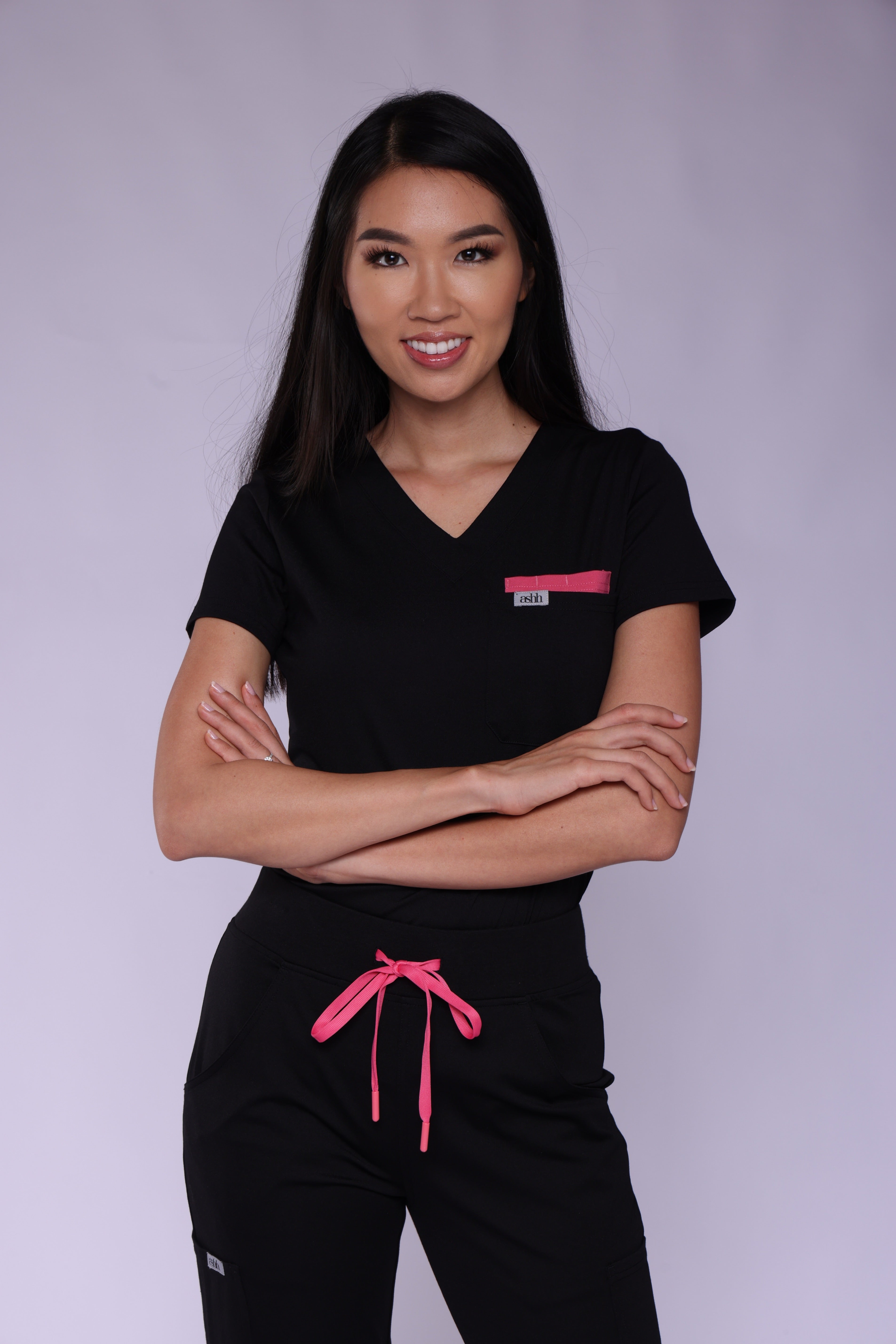 Elizabeth Wide-Leg Scrub Pants