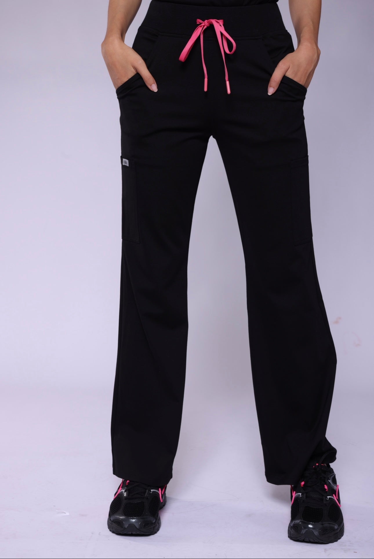 Elizabeth Wide-Leg Scrub Pants