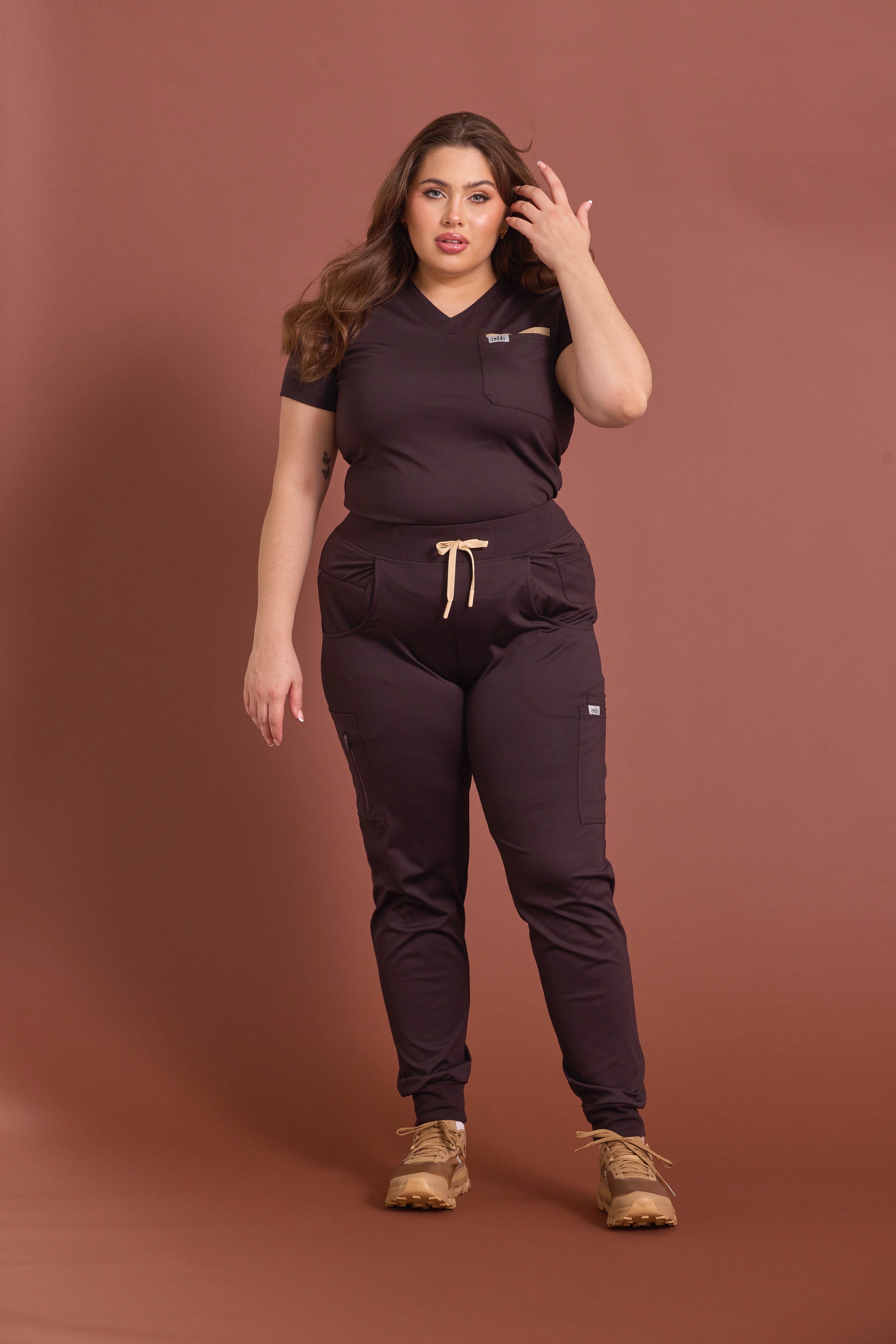 Aneesa Fit Scrub Jogger