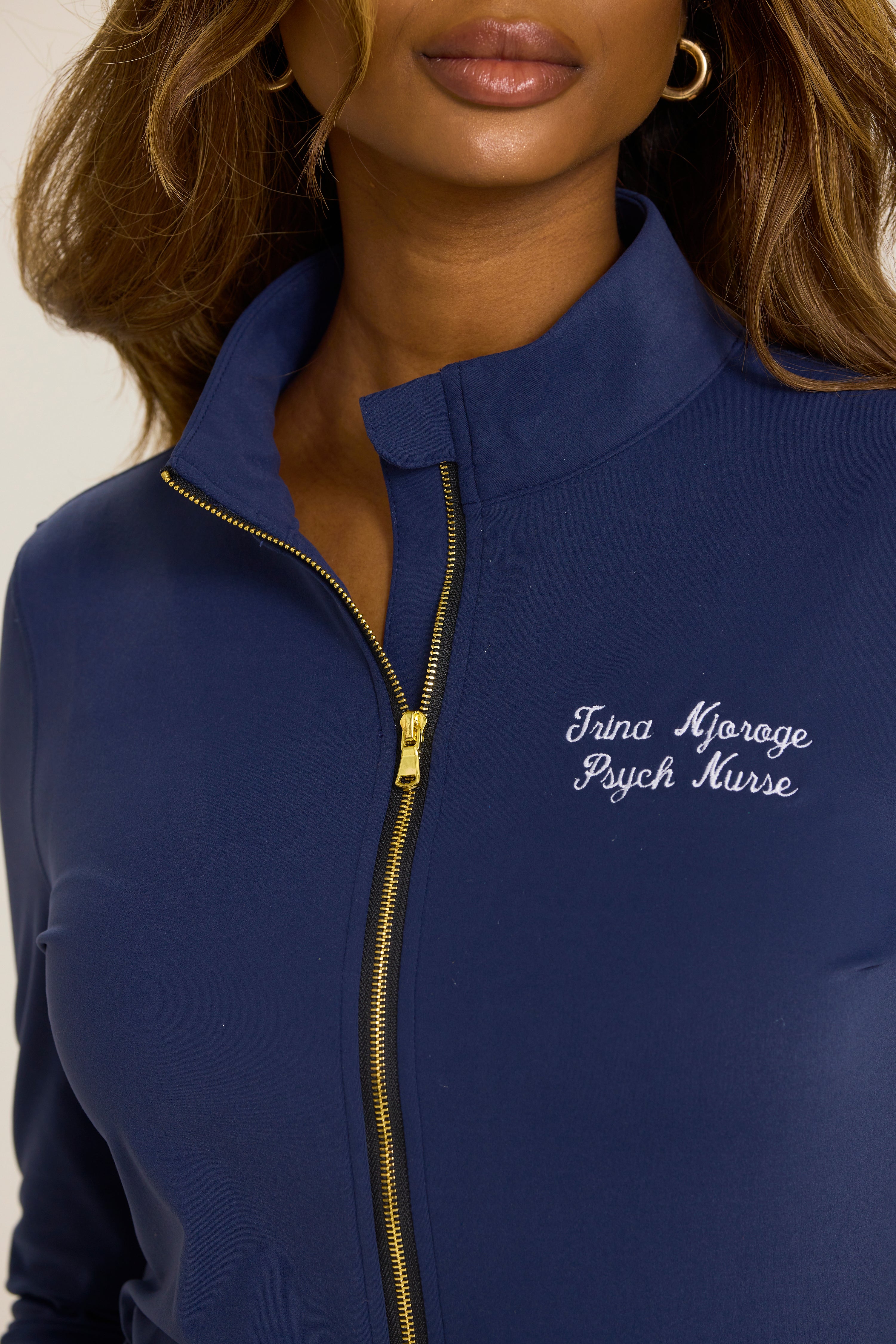Contour Yoga Scrub Jacket