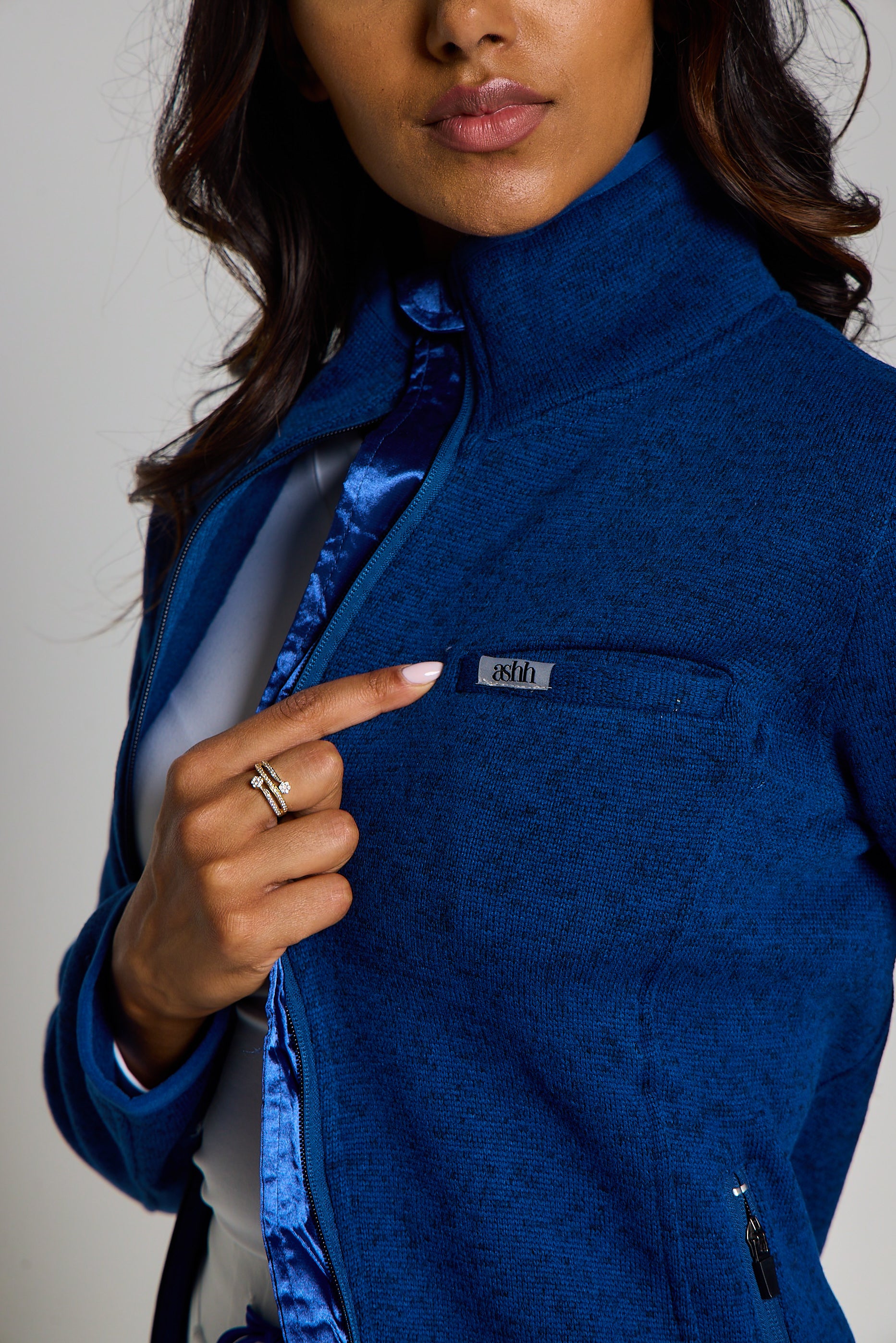 Lisa Fleece Scrub Jacket