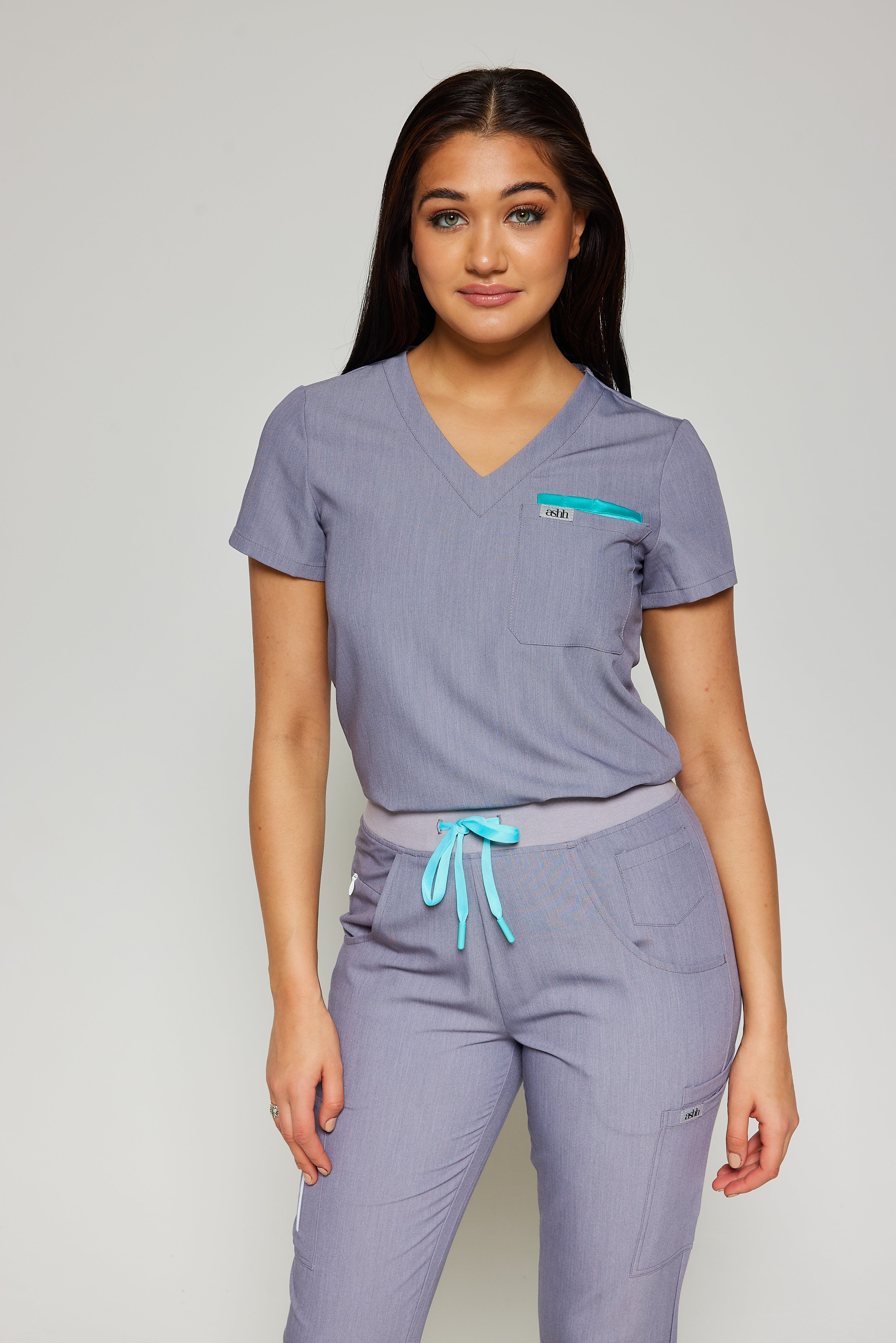 Natasha V-Neck Scrub Top