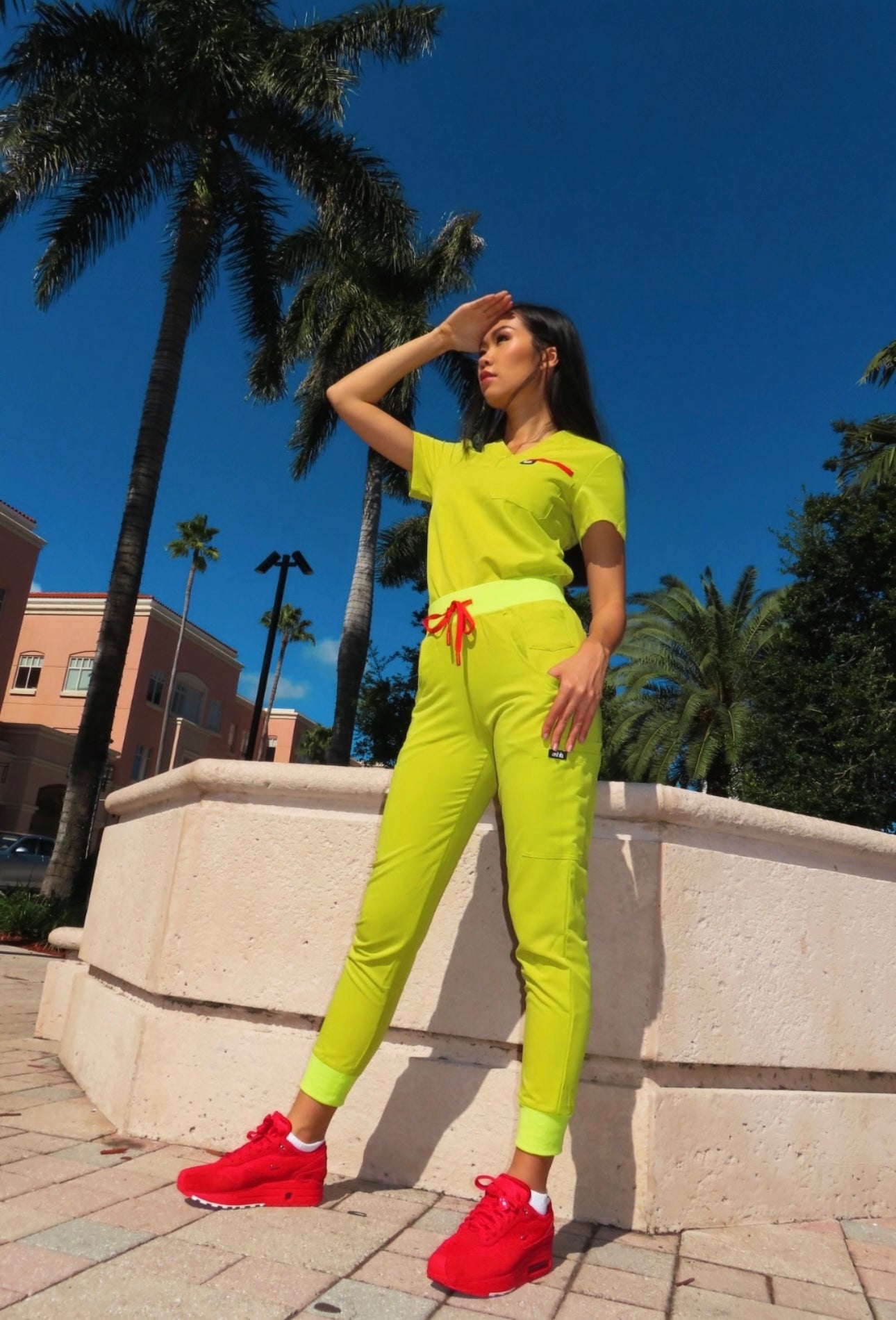 Strawberry Matcha™ Limited Edition Scrub Jogger Pant