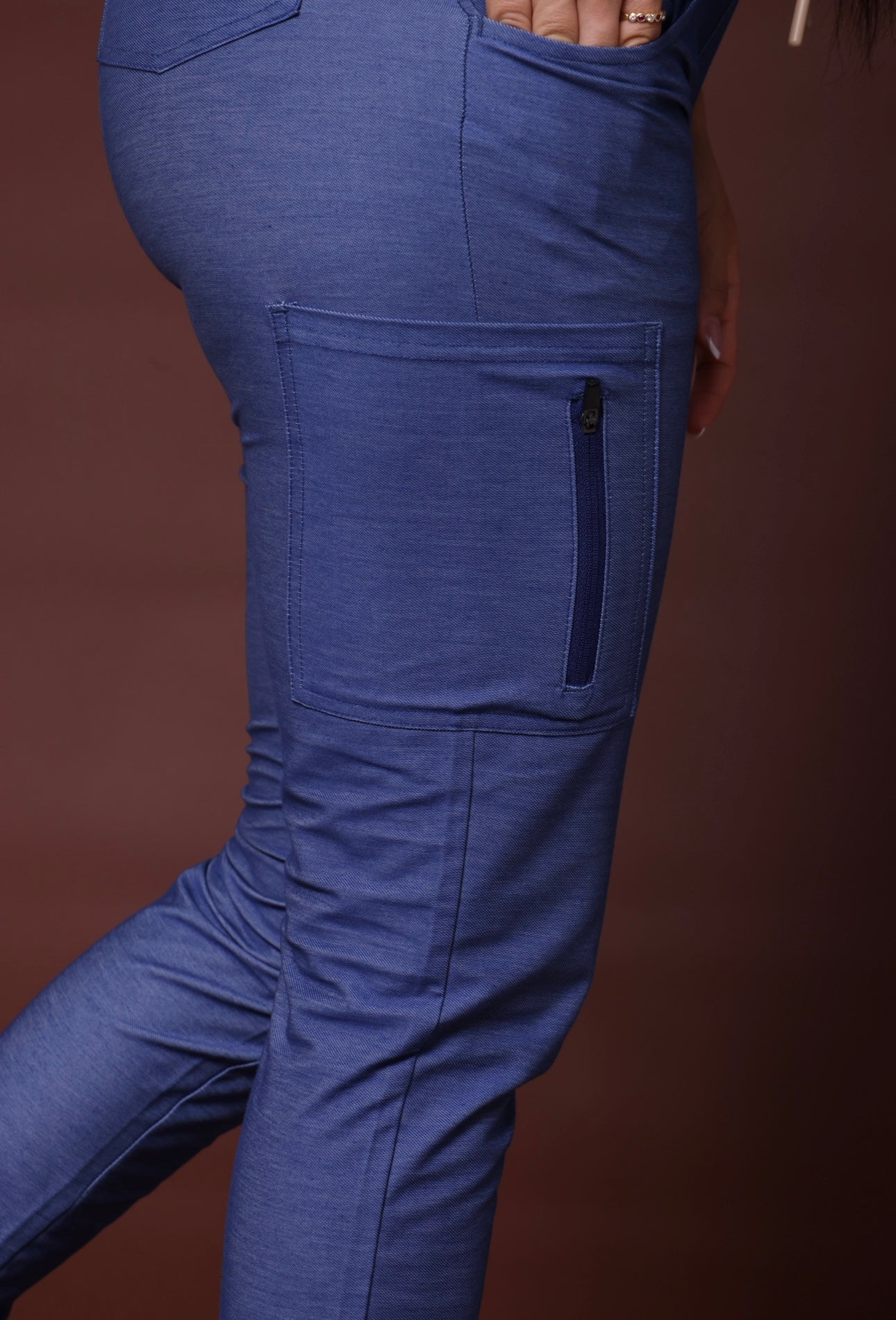 Limited Edition: Denim Fit Scrub Jogger