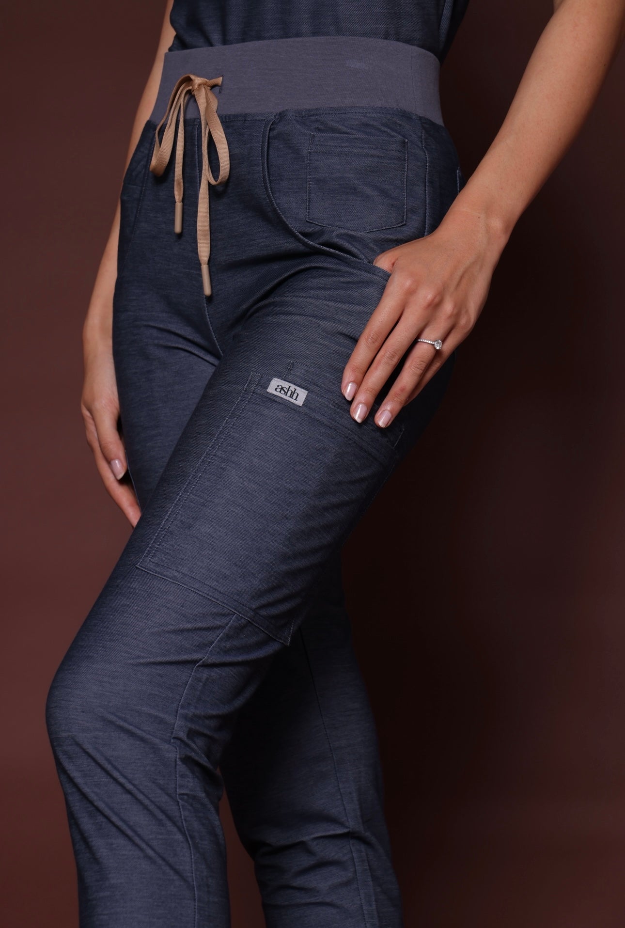 Limited Edition: Denim Fit Scrub Jogger
