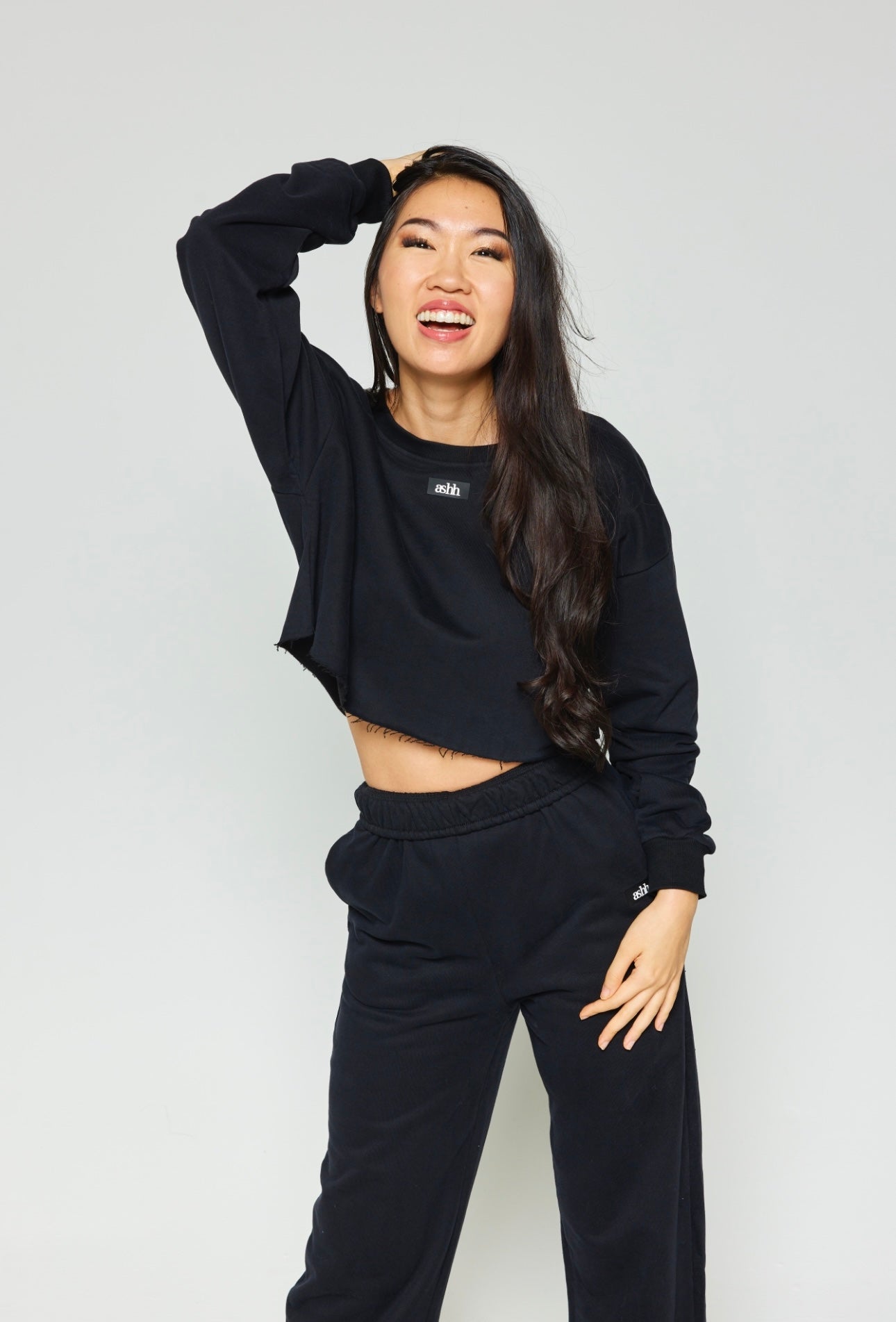 Cropped Fleece Pullover