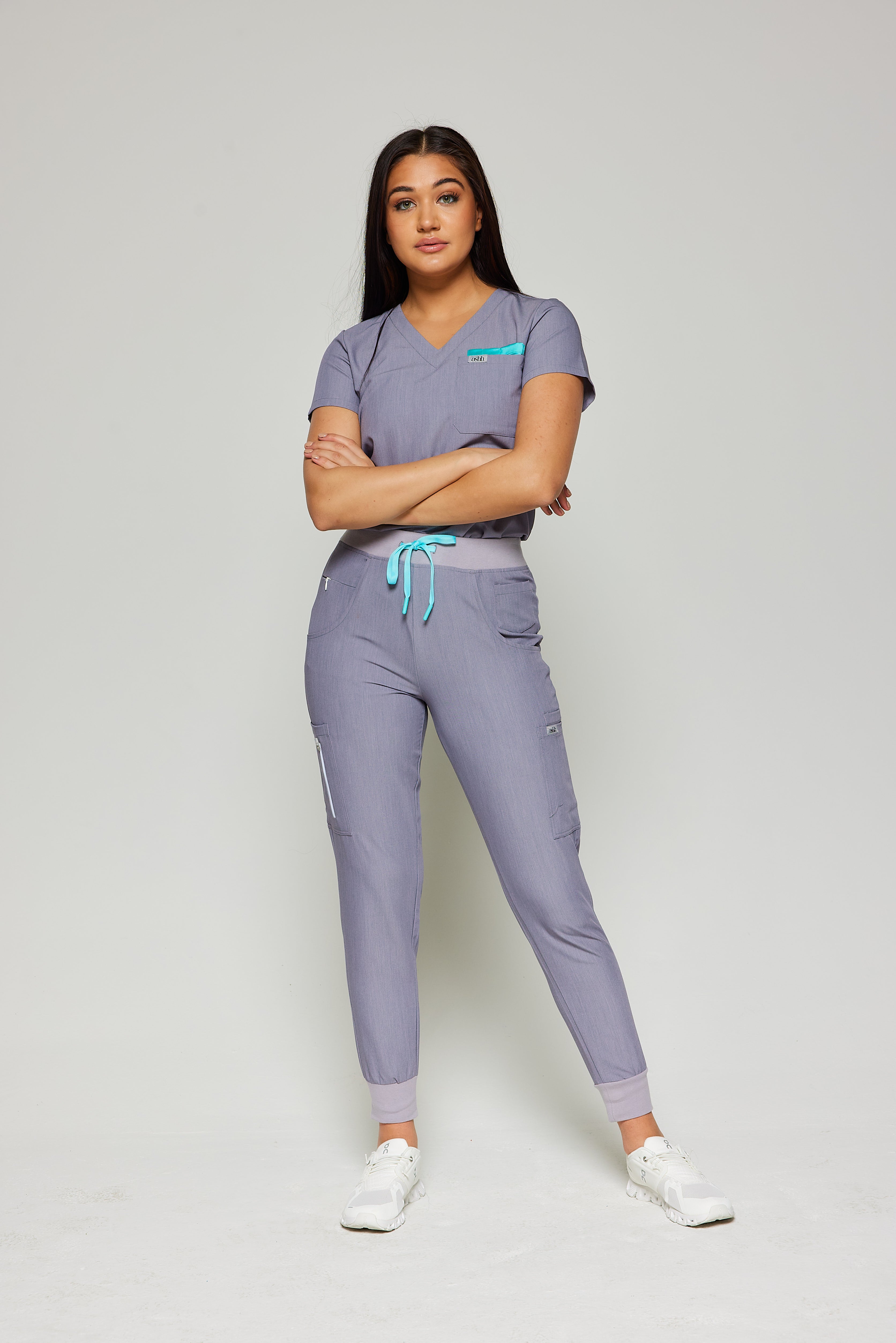 Natasha V-Neck Scrub Top