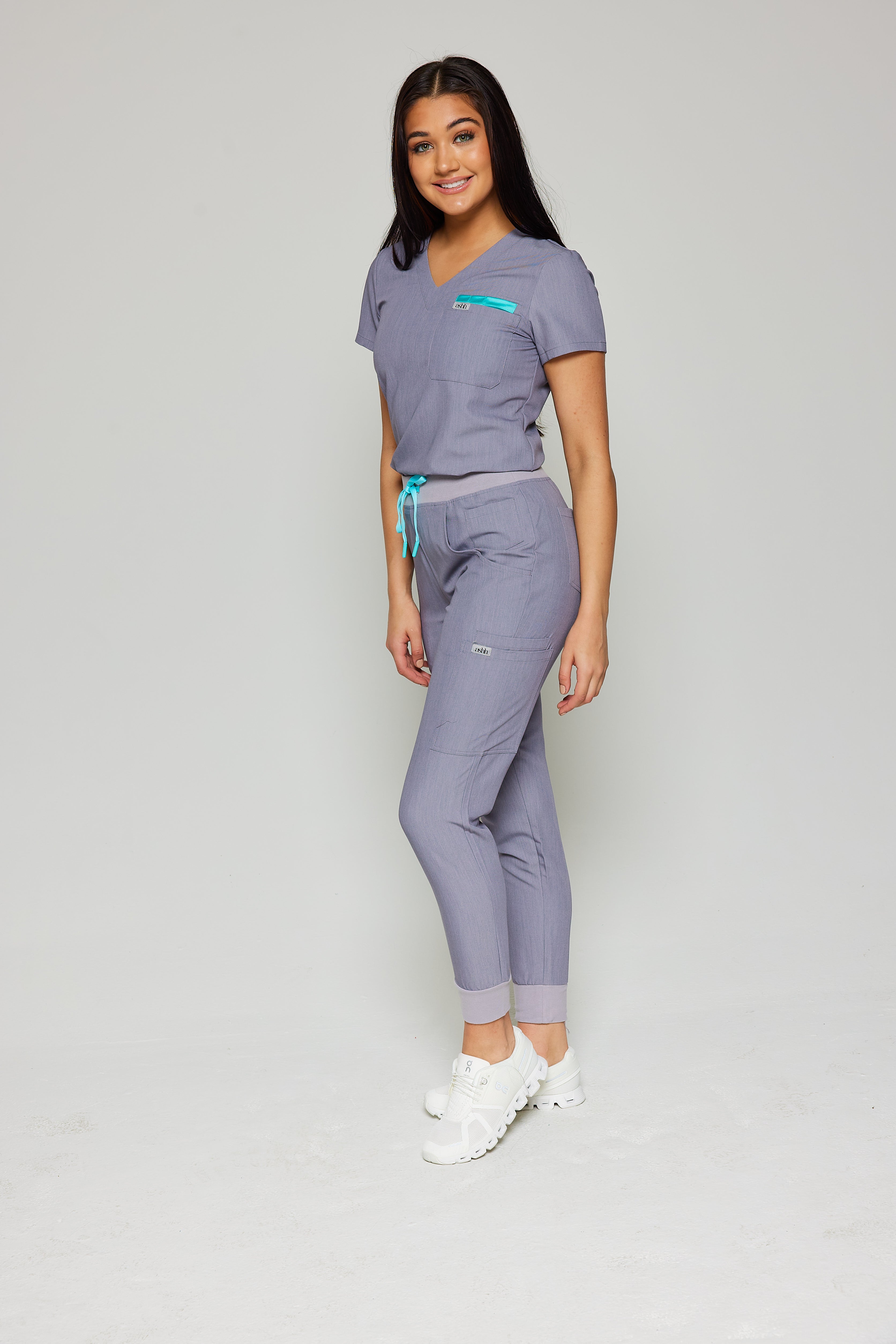 Natasha V-Neck Scrub Top