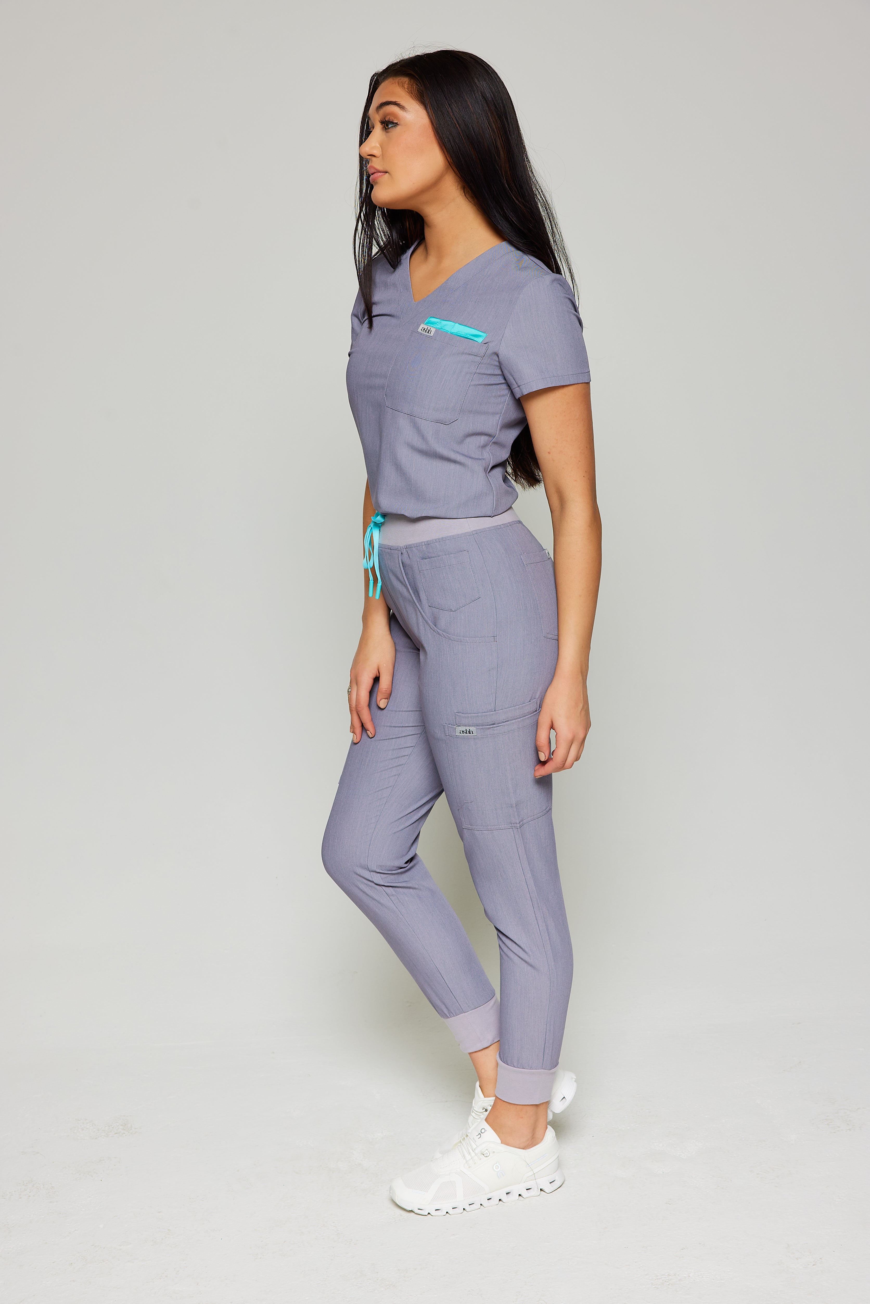 Natasha V-Neck Scrub Top